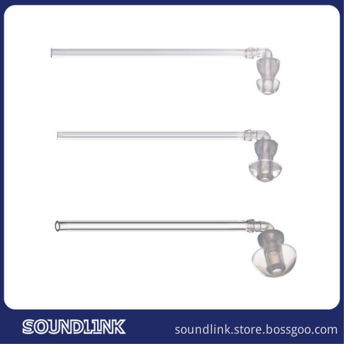 Hot sale silicon hearing aid parts BTE accessories eartip tube